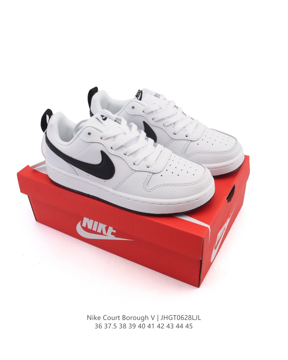 Nike  Court Borough Low 低帮百搭透气休闲运动板鞋