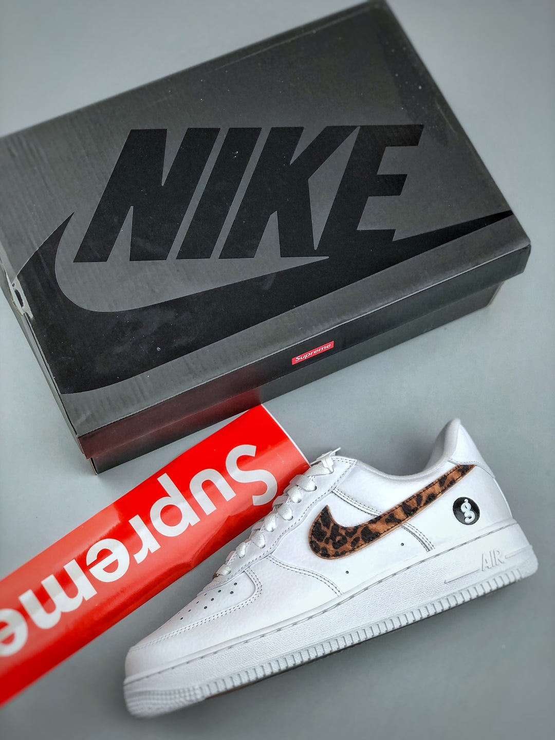 Nike Air Force 1'07 Low 豹纹 空军一号 低帮休闲运动板鞋